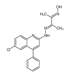 3-[(6-Chloro-4-phenyl-quinolin-2-yl)-hydrazono]-butan-2-one oxime CAS:97848-93-6 manufacturer & supplier