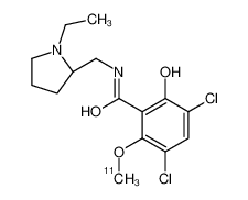 3,5-dichloro-N-[[(2S)-1-ethylpyrrolidin-2-yl]methyl]-2-hydroxy-6-methoxybenzamide CAS:97849-54-2 manufacturer & supplier