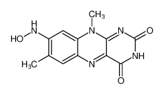 Benzo[g]pteridine-2,4(3H,10H)-dione, 8-(hydroxyamino)-7,10-dimethyl- CAS:97849-88-2 manufacturer & supplier