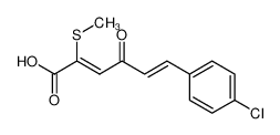 6-(4-Chlorphenyl)-4-oxo-2-methylthiohexa-2,5-diensauere CAS:97853-48-0 manufacturer & supplier