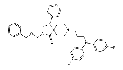 3-Benzyloxymethyl-8-{3-[bis-(4-fluoro-phenyl)-amino]-propyl}-1-phenyl-1,3,8-triaza-spiro[4.5]decan-4-one CAS:97861-20-6 manufacturer & supplier