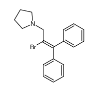 1-(2-bromo-3,3-diphenyl-2-propenyl)pyrrolidine CAS:97861-75-1 manufacturer & supplier