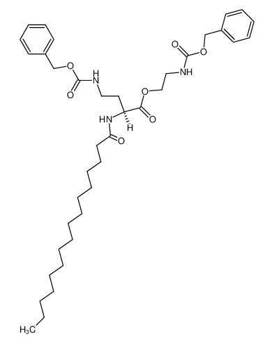 N-benzyloxycarbonyl-2-aminoethyl ester of Nα-palmitoyl-Nγ-benzyloxycarbonyl-L-α,γ-diaminobutyric acid CAS:97868-90-1 manufacturer & supplier