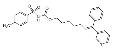 1-(p-toluenesulfonyl)aminocarbonyloxy-(E)-7-phenyl-7-(3-pyridyl)-6-heptene CAS:97874-23-2 manufacturer & supplier