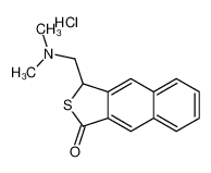 1-[(dimethylamino)methyl]-1H-benzo[f][2]benzothiol-3-one,hydrochloride CAS:97874-47-0 manufacturer & supplier