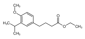 4-(3-Isopropyl-4-methoxy-phenyl)-butyric acid ethyl ester CAS:97881-04-4 manufacturer & supplier