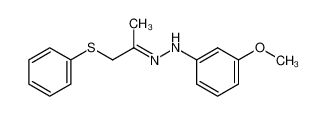 (1-Phenylmercapto-aceton)-3-methoxy-phenylhydrazon CAS:97881-50-0 manufacturer & supplier