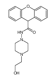 xanthene-9-carboxylic acid 4-(2-hydroxy-ethyl)-piperazin-1-ylamide CAS:979-43-1 manufacturer & supplier