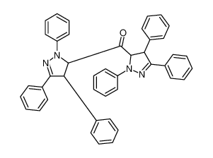 bis(2,4,5-triphenyl-3,4-dihydropyrazol-3-yl)methanone CAS:97900-35-1 manufacturer & supplier