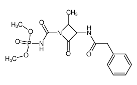 (3S-trans)-N-[1-[[(Dimethoxyphosphinyl)amino]carbonyl]-4-methyl-2-oxo-3-azetidinyl]benzeneacetamide CAS:97900-97-5 manufacturer & supplier