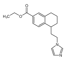 ethyl 5-(2-(1-imidazolyl)ethyl)-5,6,7,8-tetrahydro-2-naphthalenecarboxylate CAS:97901-39-8 manufacturer & supplier