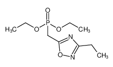 Phosphonic acid, [(3-ethyl-1,2,4-oxadiazol-5-yl)methyl]-, diethyl ester CAS:97908-02-6 manufacturer & supplier