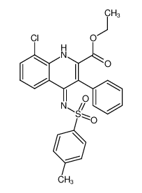 8-Chloro-3-phenyl-4-[(Z)-toluene-4-sulfonylimino]-1,4-dihydro-quinoline-2-carboxylic acid ethyl ester CAS:97909-61-0 manufacturer & supplier