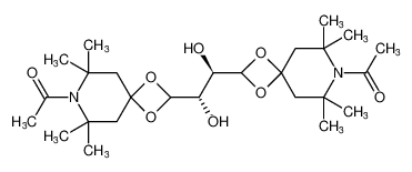 1,1'-(((1R,2S)-1,2-dihydroxyethane-1,2-diyl)bis(6,6,8,8-tetramethyl-1,3-dioxa-7-azaspiro[3.5]nonane-2,7-diyl))bis(ethan-1-one) CAS:97914-50-6 manufacturer & supplier