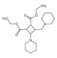 3-Piperidino-4-(piperidino-methyl)-cyclobutan-1.2-dicarbonsaeure-diethylester CAS:97923-68-7 manufacturer & supplier