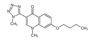 7-butoxy-1-methyl-3-(1-methyl-1H-tetrazol-5-yl)-4-quinolone CAS:97927-70-3 manufacturer & supplier