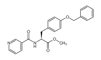 L-Tyrosine, O-(phenylmethyl)-N-(3-pyridinylcarbonyl)-, methyl ester CAS:97935-52-9 manufacturer & supplier