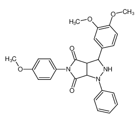 3-(3,4-Dimethoxy-phenyl)-5-(4-methoxy-phenyl)-1-phenyl-tetrahydro-pyrrolo[3,4-c]pyrazole-4,6-dione CAS:97935-83-6 manufacturer & supplier