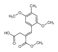 (E)-3-methoxycarbonyl-4-(2,5-dimethoxy-4-methylphenyl)but-3-enoic acid CAS:97944-74-6 manufacturer & supplier