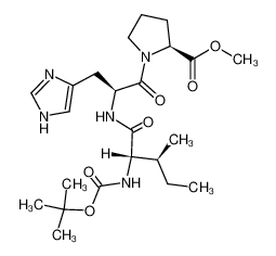 Nα-t-butoxycarbonylisoleucylhistidylproline methyl ester CAS:97946-84-4 manufacturer & supplier