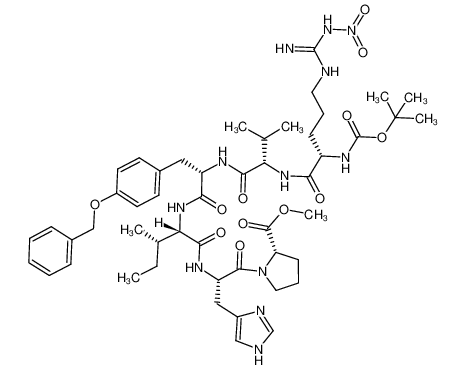 Nα-t-butoxycarbonyl-ω-nitroarginylvalyl-O-benzyltyrosylisoleucylhistidylproline methyl ester CAS:97946-92-4 manufacturer & supplier