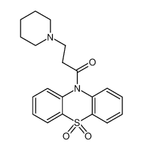 10-(3-piperidin-1-yl-propionyl)-10H-phenothiazine 5,5-dioxide CAS:97951-65-0 manufacturer & supplier