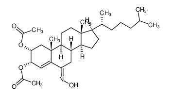 2α,3α-diacetoxycholest-4-en-6-one oxime CAS:97957-71-6 manufacturer & supplier