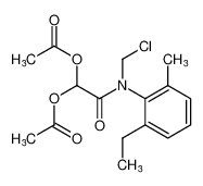 2-((chloromethyl)(2-ethyl-6-methylphenyl)amino)-2-oxoethane-1,1-diyl diacetate CAS:97965-87-2 manufacturer & supplier