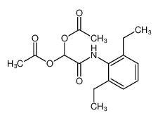 Acetamide, 2,2-bis(acetyloxy)-N-(2,6-diethylphenyl)- CAS:97965-90-7 manufacturer & supplier