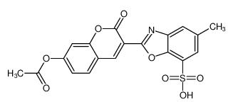 2-(7-acetoxy-2-oxo-2H-chromen-3-yl)-5-methylbenzo[d]oxazole-7-sulfonic acid CAS:97970-81-5 manufacturer & supplier