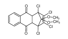 1,2,3,4-tetrachloro-11,11-dimethoxy-1,4,4a,9a-tetrahydro-1,4-methanoanthracene-9,10-dione CAS:97978-03-5 manufacturer & supplier