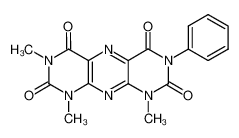 1,3,9-trimethyl-7-phenyl-1H,9H-pyrimido[5,4-g]pteridine-2,4,6,8-tetraone CAS:97978-74-0 manufacturer & supplier