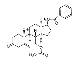 Benzoic acid (1S,3aS,4R,5S,7aS)-4-acetoxymethyl-7a-methyl-5-((R)-1-methyl-2-methylene-4-oxo-cyclohexyl)-octahydro-inden-1-yl ester CAS:97982-17-7 manufacturer & supplier