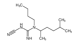 Guanidine, N-butyl-N'-cyano-N-(1,4-dimethylpentyl)- CAS:97983-57-8 manufacturer & supplier