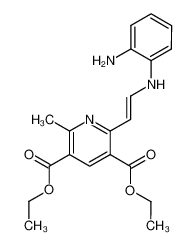 2-[(Z)-2-(2-Amino-phenylamino)-vinyl]-6-methyl-pyridine-3,5-dicarboxylic acid diethyl ester CAS:97986-25-9 manufacturer & supplier