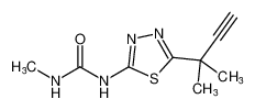 Urea, N-[5-(1,1-dimethyl-2-propynyl)-1,3,4-thiadiazol-2-yl]-N'-methyl- CAS:97987-65-0 manufacturer & supplier