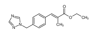 ethyl (E)-3-(4-((1H-1,2,4-triazol-1-yl)methyl)phenyl)-2-methylacrylate CAS:97988-27-7 manufacturer & supplier