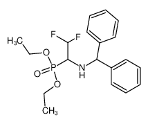 [1-(Benzhydryl-amino)-2,2-difluoro-ethyl]-phosphonic acid diethyl ester CAS:97988-93-7 manufacturer & supplier