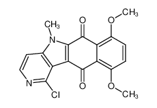 1-Chloro-7,10-dimethoxy-5-methyl-5H-benzo[f]pyrido[4,3-b]indole-6,11-dione CAS:97989-45-2 manufacturer & supplier