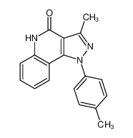 1-(4-methylphenyl)-3-methyl-4,5-dihydro-1H-pyrazolo(4,5-c)quinolin-4-one CAS:97993-49-2 manufacturer & supplier