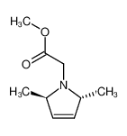 trans-(+)-methyl 2,5-dihydro-2,5-dimethyl-1H-pyrrole-1-acetate CAS:97997-60-9 manufacturer & supplier