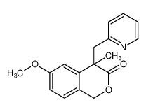 6-methoxy-4-methyl-4-(pyridin-2-ylmethyl)isochroman-3-one CAS:97999-14-9 manufacturer & supplier