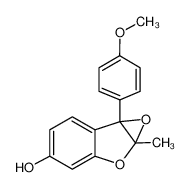 2,3-epoxy-3-(4-methoxy-phenyl)-2-methyl-2,3-dihydro-benzofuran-6-ol CAS:98000-99-8 manufacturer & supplier