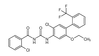 2-chloro-N-((5-chloro-2-ethoxy-2'-(trifluoromethyl)-[1,1'-biphenyl]-4-yl)carbamoyl)benzamide CAS:98005-16-4 manufacturer & supplier