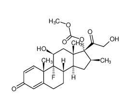 (8S,9R,10S,11S,13S,14S,16S,17R)-9-fluoro-11-hydroxy-17-(2-hydroxyacetyl)-10,13,16-trimethyl-3-oxo-6,7,8,9,10,11,12,13,14,15,16,17-dodecahydro-3H-cyclopenta[a]phenanthren-17-yl methyl carbonate CAS:98008-90-3 manufacturer & supplier