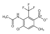 Acetamide, N-[6-chloro-4-methyl-3-nitro-2-(trifluoromethyl)phenyl]- CAS:98009-97-3 manufacturer & supplier