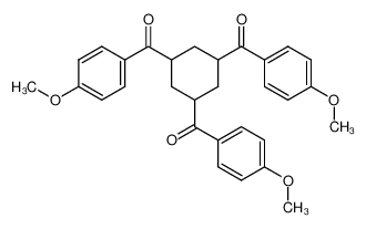 cyclohexane-1,3,5-triyltris((4-methoxyphenyl)methanone) CAS:98013-08-2 manufacturer & supplier