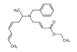 ethyl 4-(1-N-benzyl-1-methyl-(Z,E)-3,5-heptadienyl)-2-butenoate CAS:98014-65-4 manufacturer & supplier