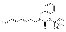 tert-butyl benzyl((3E,5E)-hepta-3,5-dien-1-yl)carbamate CAS:98014-79-0 manufacturer & supplier