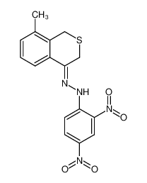 N-(2,4-Dinitro-phenyl)-N'-[8-methyl-isothiochroman-(4Z)-ylidene]-hydrazine CAS:98031-96-0 manufacturer & supplier